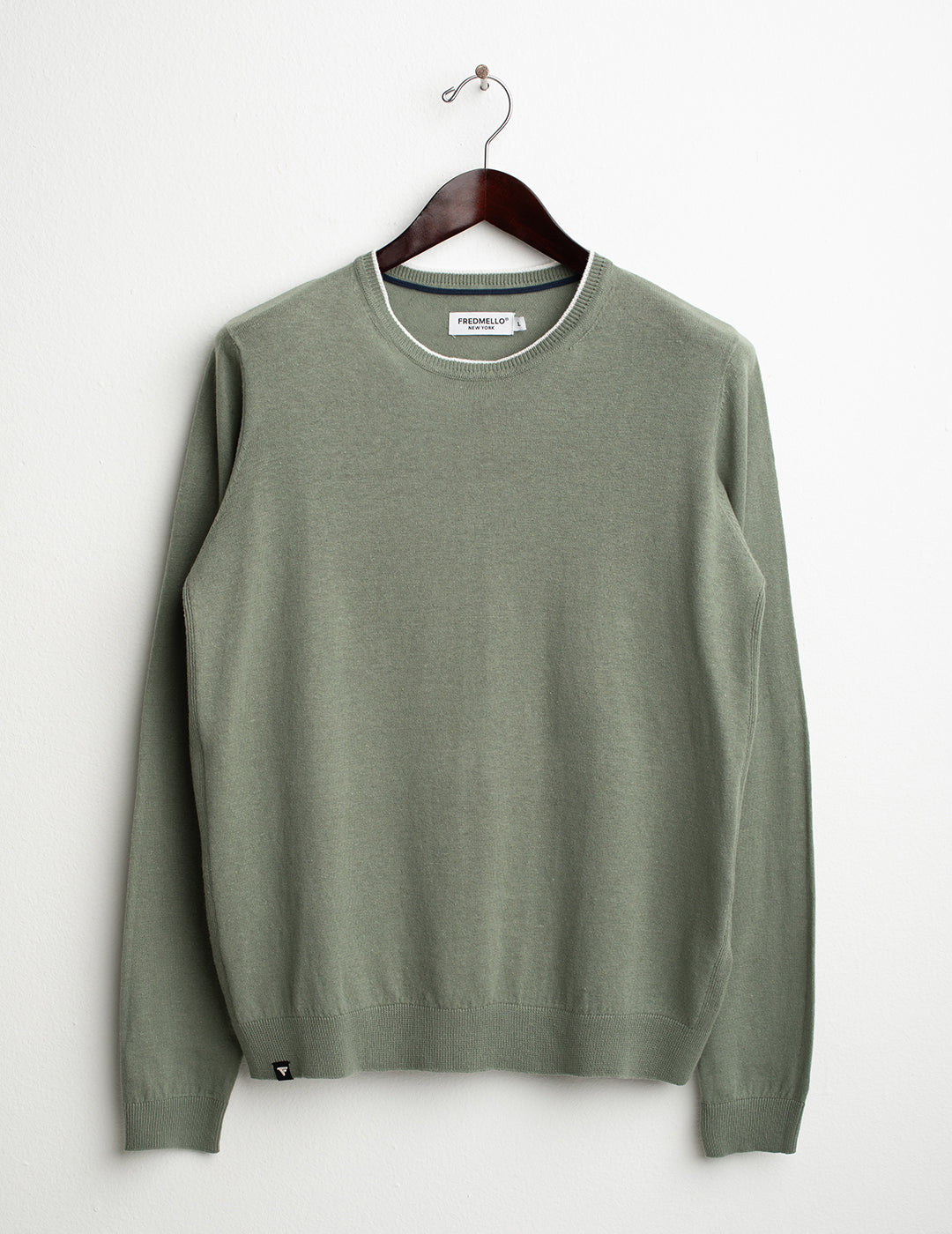 Maglia girocollo uomo army fm26s06mg cc-a0804 Maglia girocollo