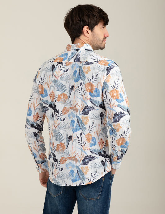 Camicia stampata - back - 002