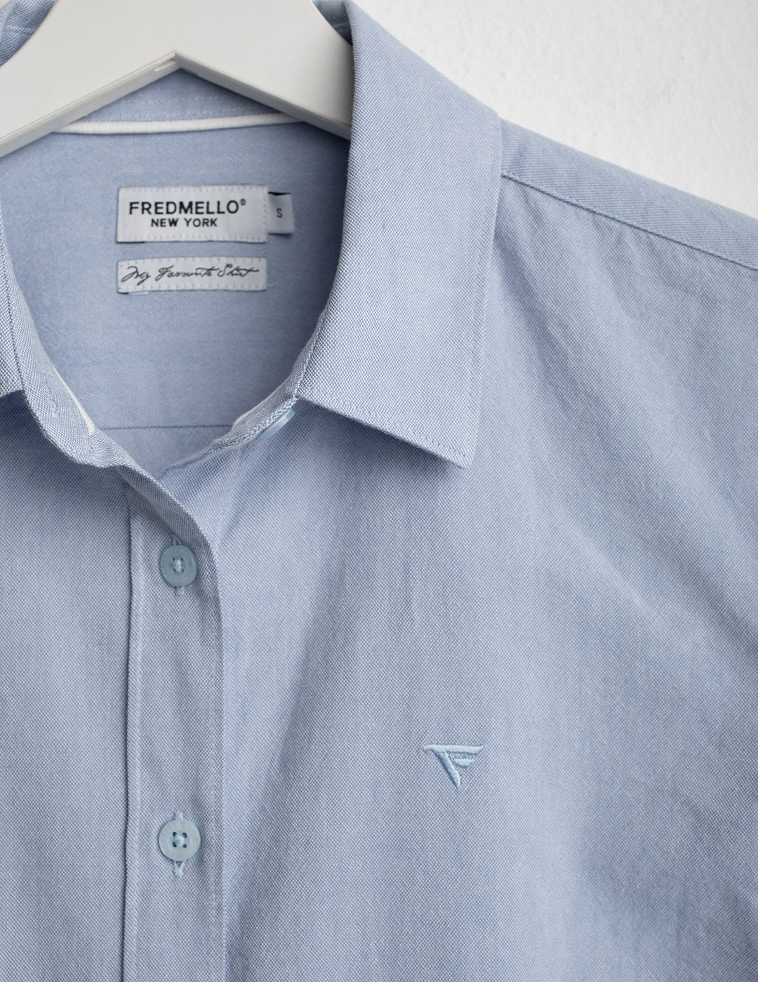 Camicia a manica lunga donna light blue fw26s01cu cc-a1001 Camicia a manica lunga