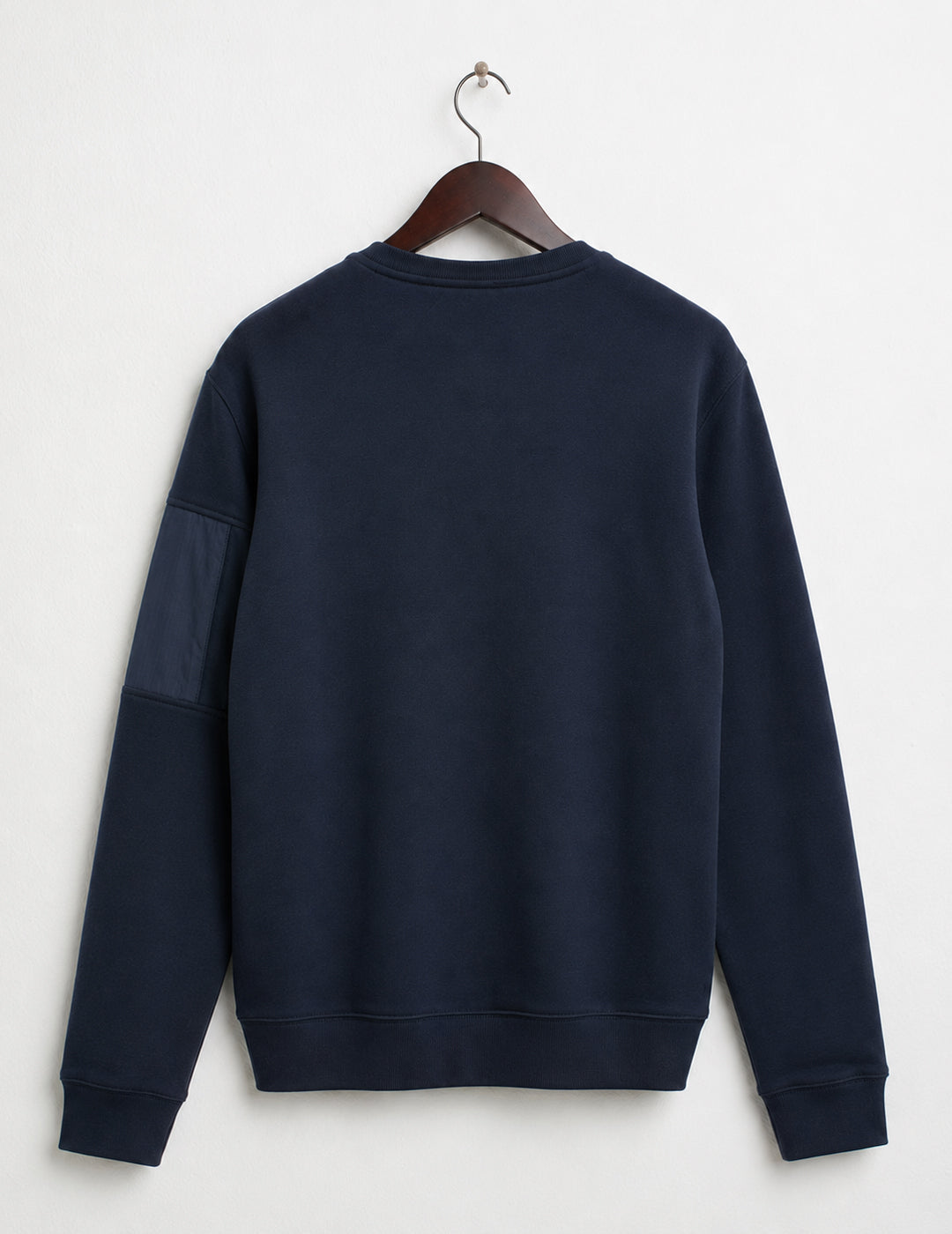 Interlock Crew Neck Sweatshirt man blue fm26s01fg cc-a0601 FELPA M/L G/C UNITO MAN