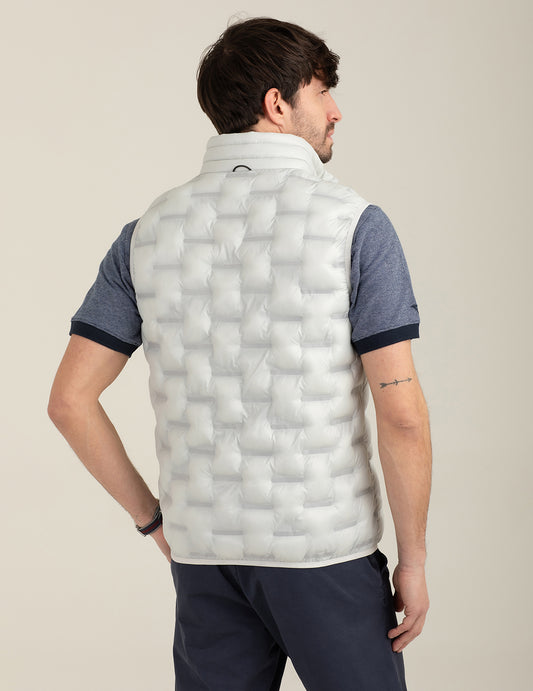 Ultralight Ripstop Nylon Sleeveless Jacket - back - 002