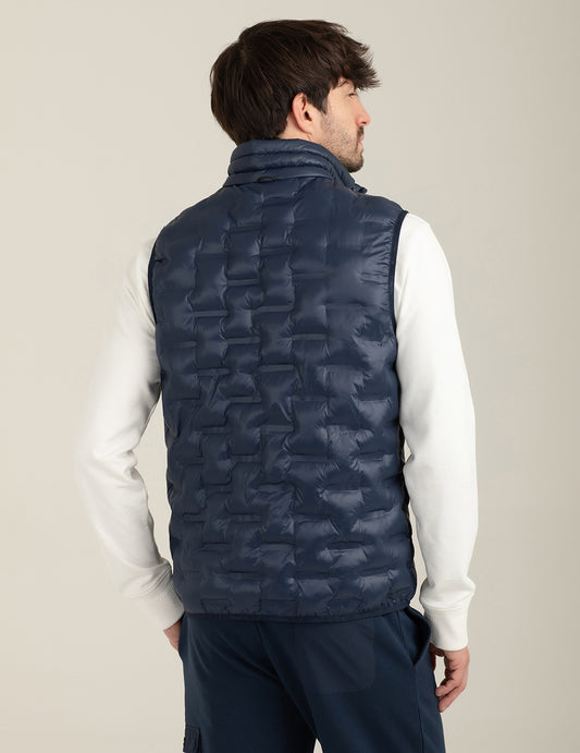 Ultralight Ripstop Nylon Sleeveless Jacket - back - 002