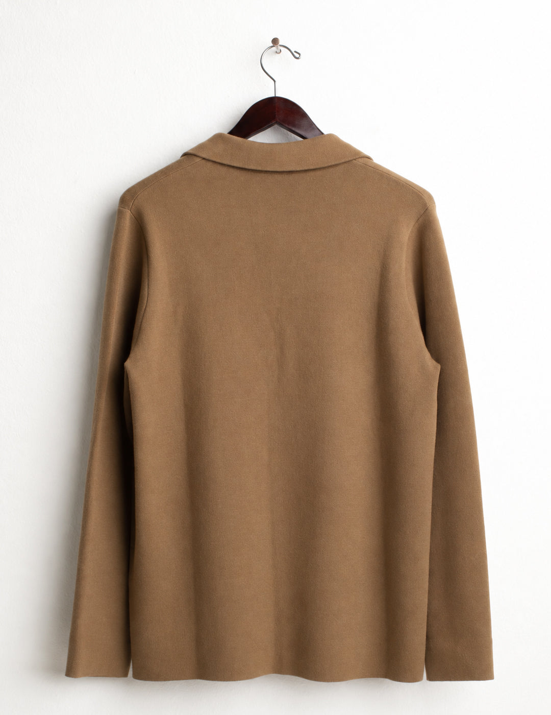 BLAZER MONOPETTO IN MAGLIA VANISÉ ESSENTIAL uomo camel fm26w02bm cc-a0252 BLAZER MAGLIA UNITO MAN