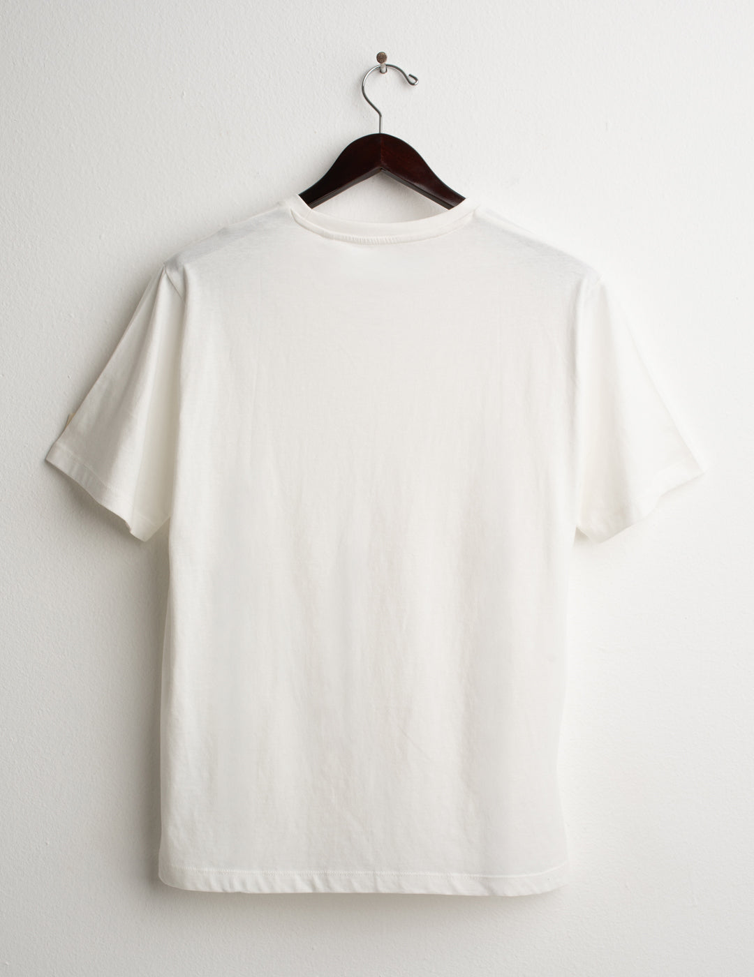 T-SHIRT GIROCOLLO CON LOGO RICAMATO uomo off white fm26w04tg cc-a0002 T-SHIRT M/M G/C UNITO MAN