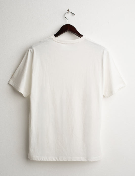 T-SHIRT GIROCOLLO CON LOGO RICAMATO - back - 002