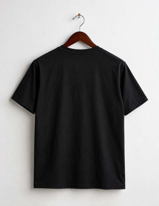 T-SHIRT GIROCOLLO CON LOGO RICAMATO - back - 002