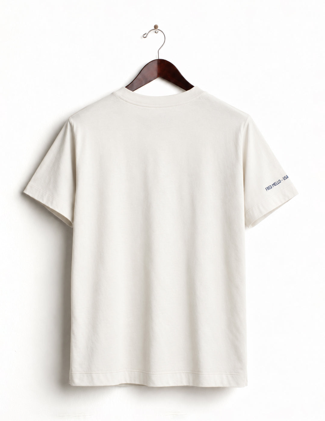 T-SHIRT GIROCOLLO CON TASCHINO E RICAMI uomo off white fm26w05tg cc-a0002 T-SHIRT M/M G/C UNITO MAN