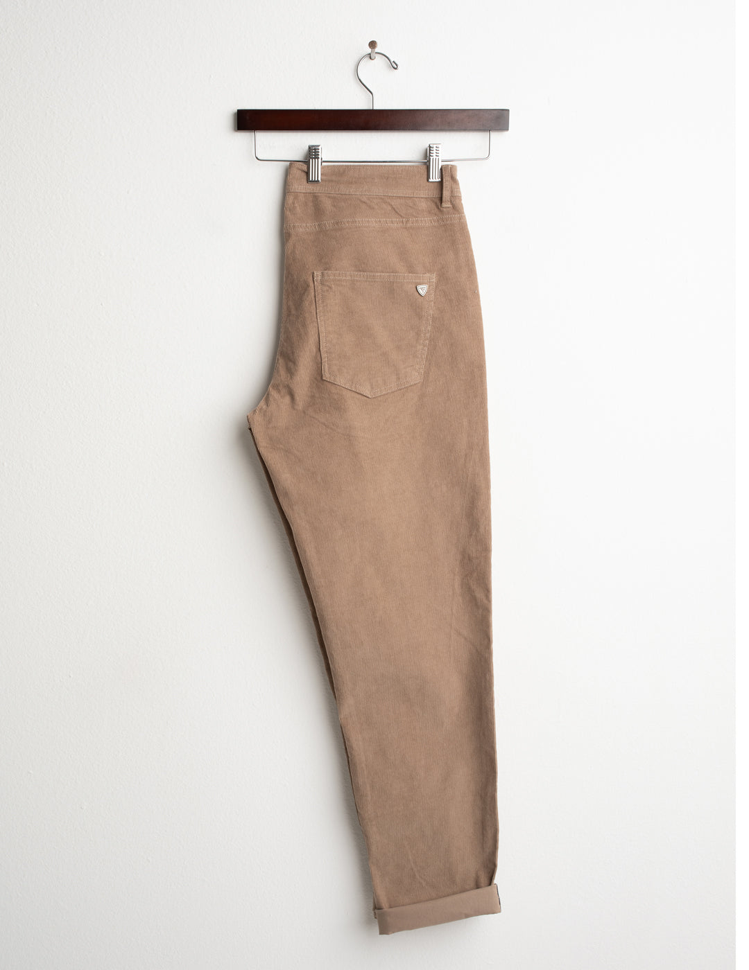 PANTALONE CHINO IN VELLUTO A COSTE uomo sand fm26w08pu cc-a0110 PANTALONE UNITO MAN