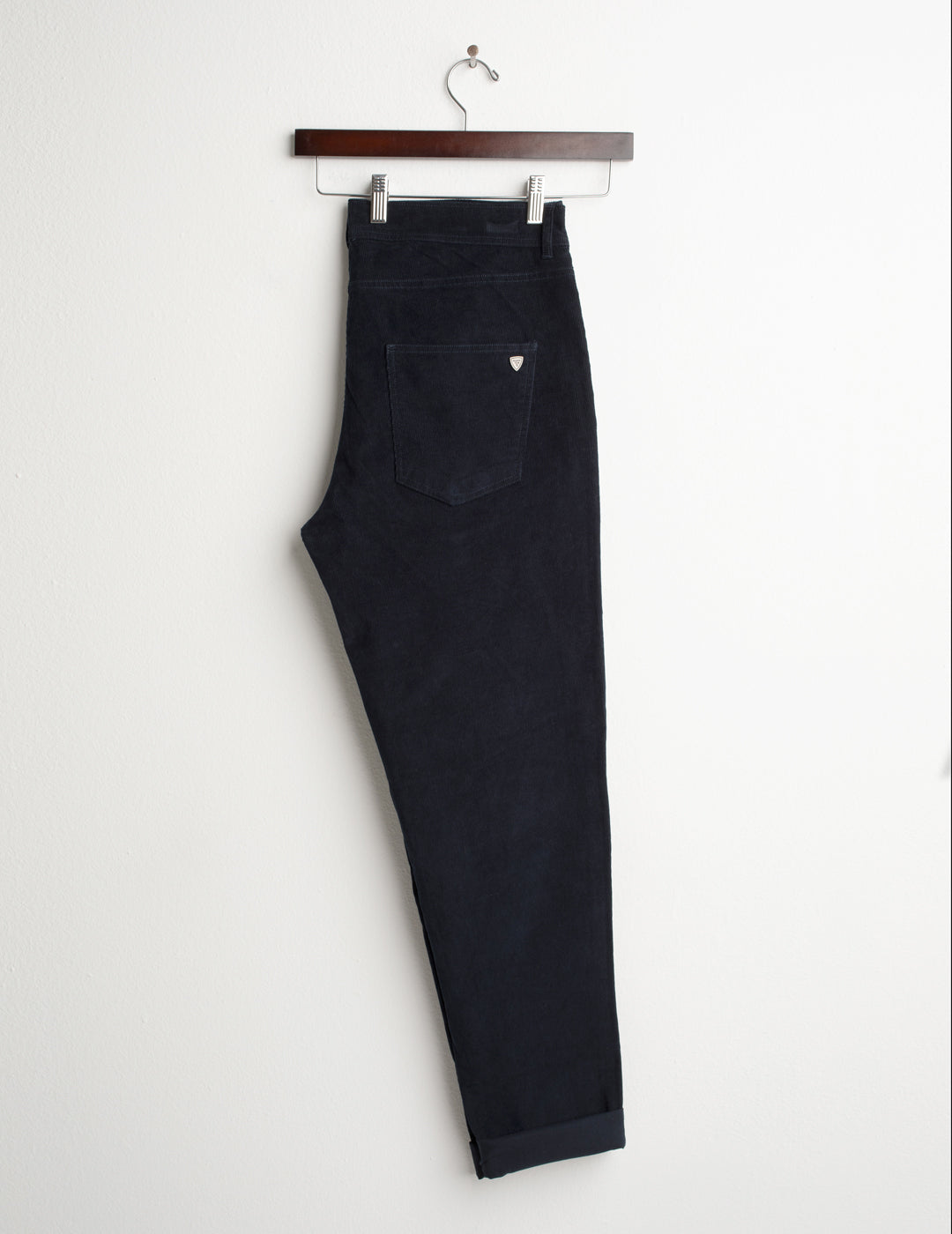 PANTALONE CHINO IN VELLUTO A COSTE uomo blue fm26w08pu cc-a0601 PANTALONE UNITO MAN