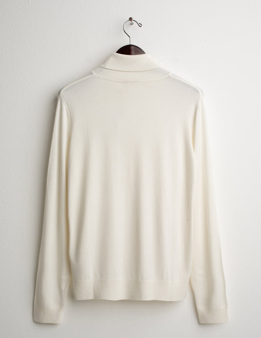 MAGLIA DOLCEVITA CON LAVORAZIONE A PUNTI - back - 002