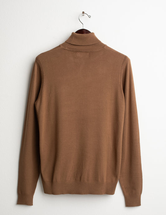 MAGLIA DOLCEVITA CON LAVORAZIONE A PUNTI - back - 002