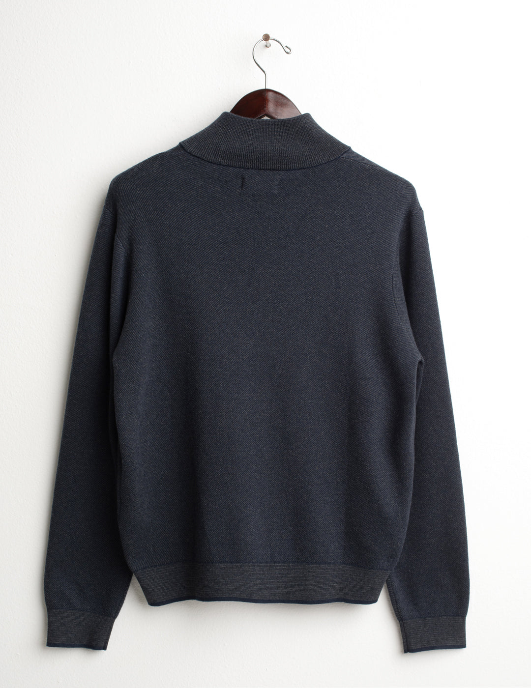 MAGLIA CAMIONER JACQUARD CON ZIP uomo blue fm26w19mm cc-a0601 MAGLIA M/L SEMI-APERTA FANTASIA MAN