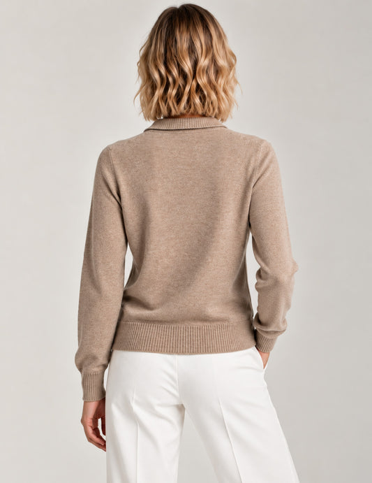 MAGLIA POLO CON DETTAGLI A CONTRASTO - back - 002