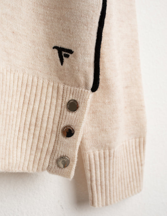 MAGLIA POLO CON DETTAGLI A CONTRASTO - back - 002