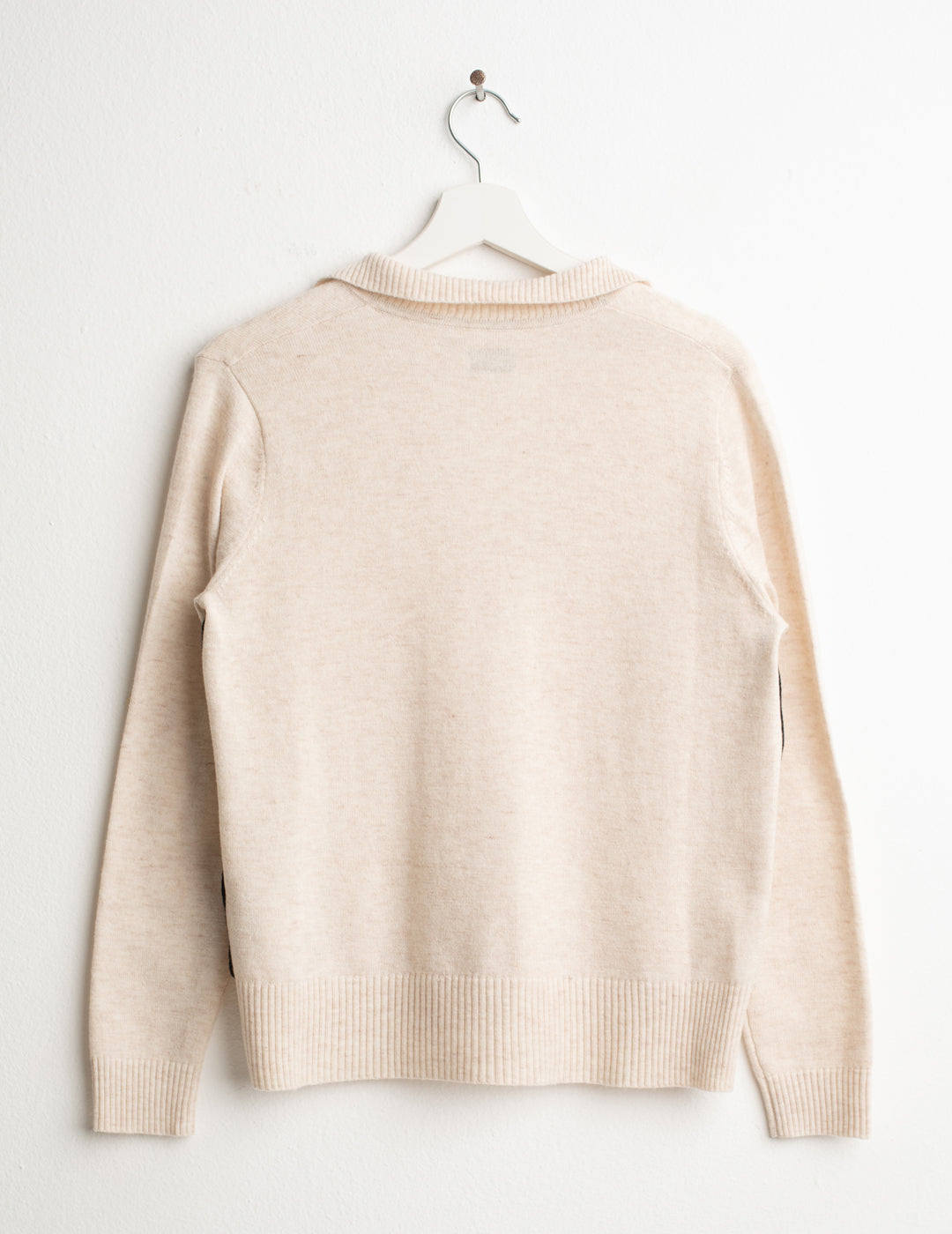 MAGLIA POLO CON DETTAGLI A CONTRASTO donna champagne fw26w02mv cc-a0102 MAGLIA M/L S/V UNITO WOMAN