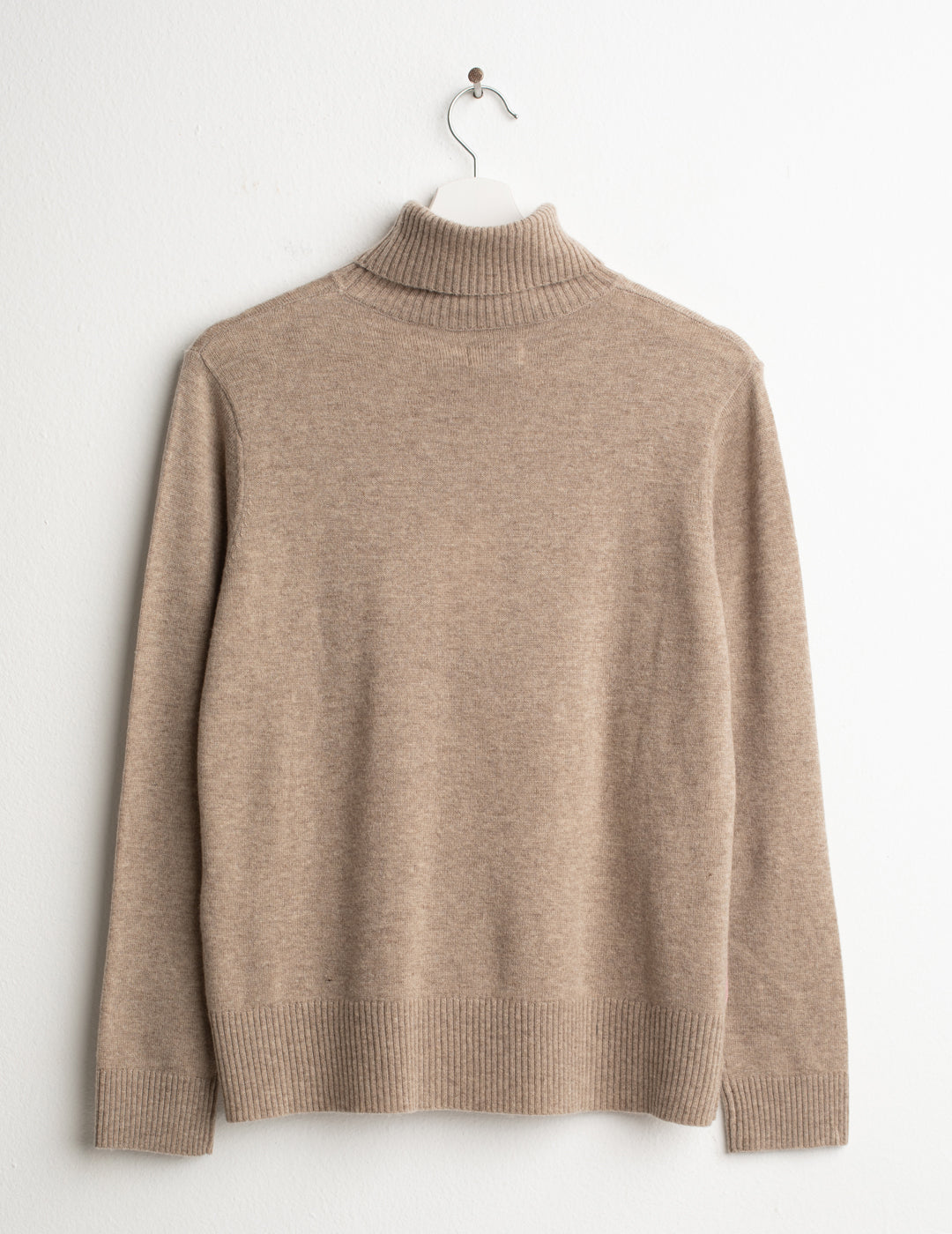 MAGLIA DOLCEVITA CON DETTAGLI A CONTRASTO donna beige fw26w03md cc-a0101 MAGLIA M/L DOLCEVITA UNITO