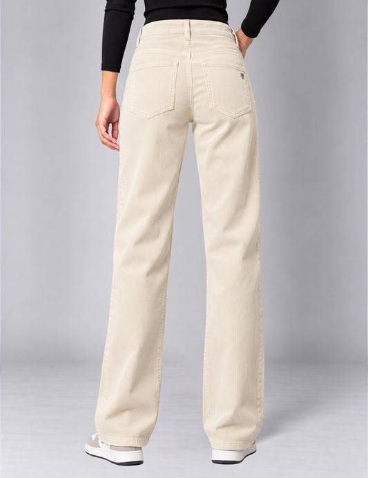 5-POCKET CORDUROY TROUSERS - back - 002