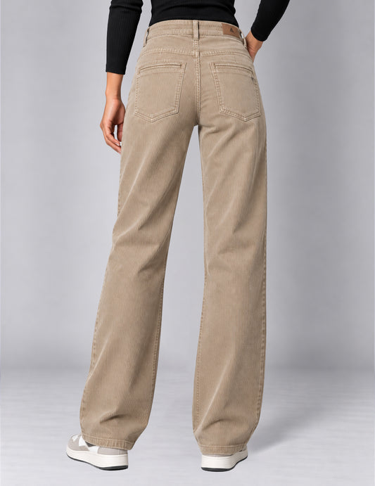 PANTALONE CHINO IN COSTINA - back - 002