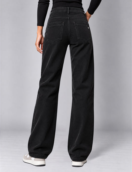 PANTALONE CHINO IN COSTINA - back - 002