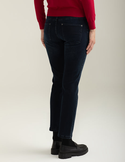 Pantalone in denim stretch - back - 002