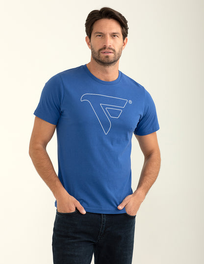 T-shirt girocollo a manica corta