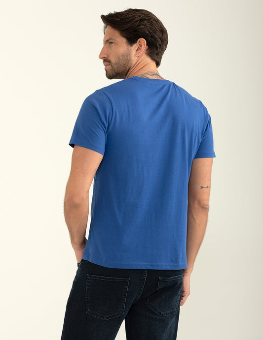 T-shirt girocollo a manica corta - back - 002