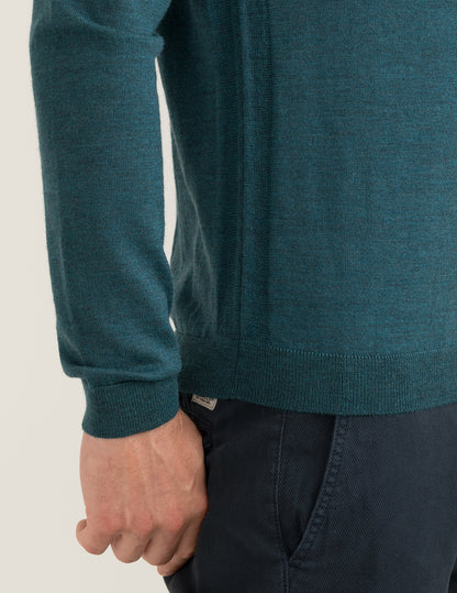 Maglia girocollo a maniche lunghe