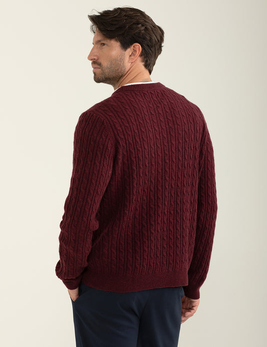 Maglia girocollo a maniche lunghe - back - 002
