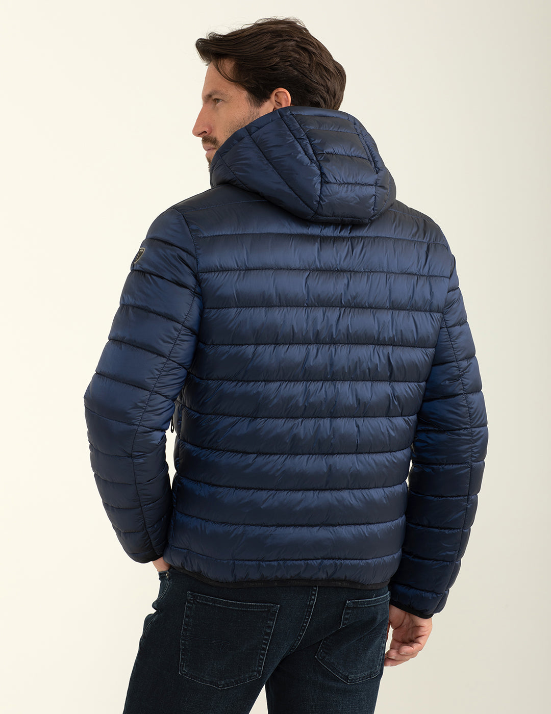 Giubbotto reversibile bicolore con cappuccio uomo army fm24w12ku cc-a0804 Giubbotto reversibile bicolore con cappuccio