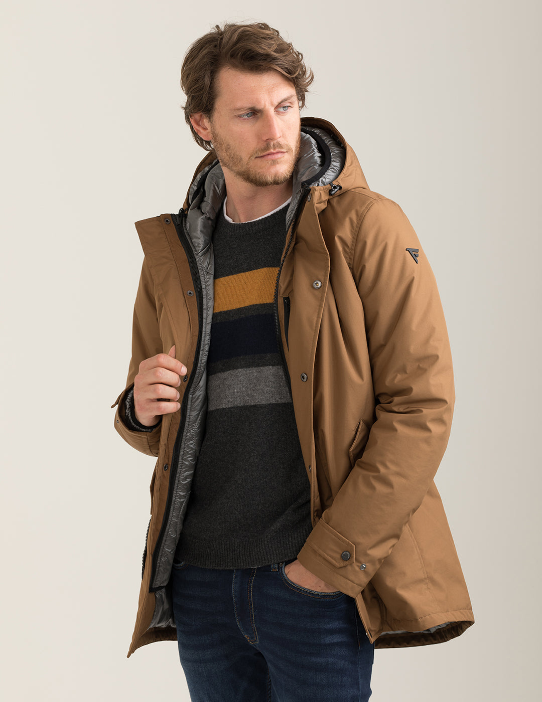 Parka 3 in 1 versatile uomo cortez fm24w04ku cc-a0104 Parka 3 in 1 versatile