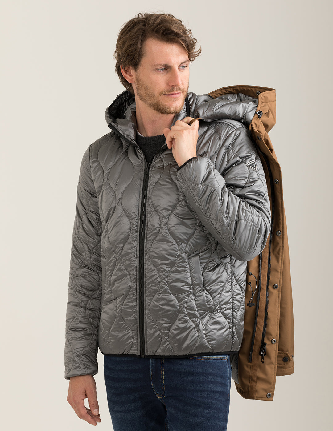 Parka 3 in 1 versatile uomo cortez fm24w04ku cc-a0104 Parka 3 in 1 versatile