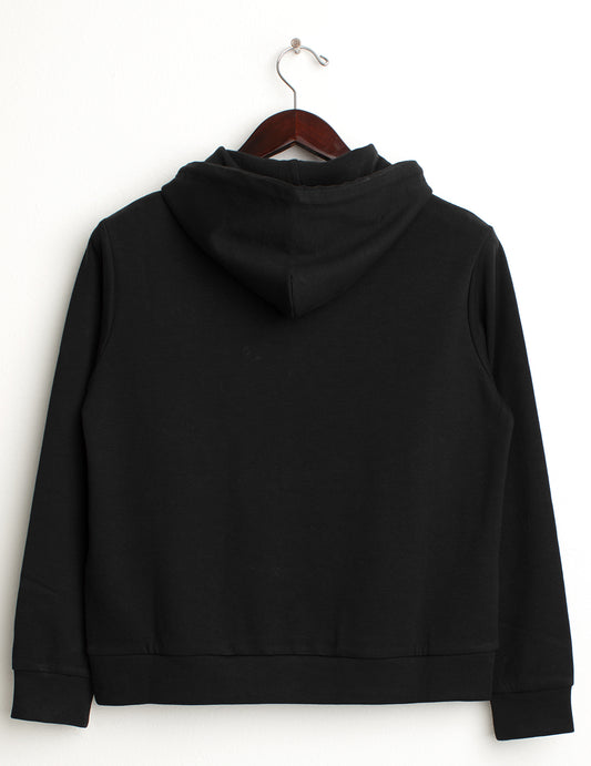 Felpa in interlock con cappuccio - back - 002