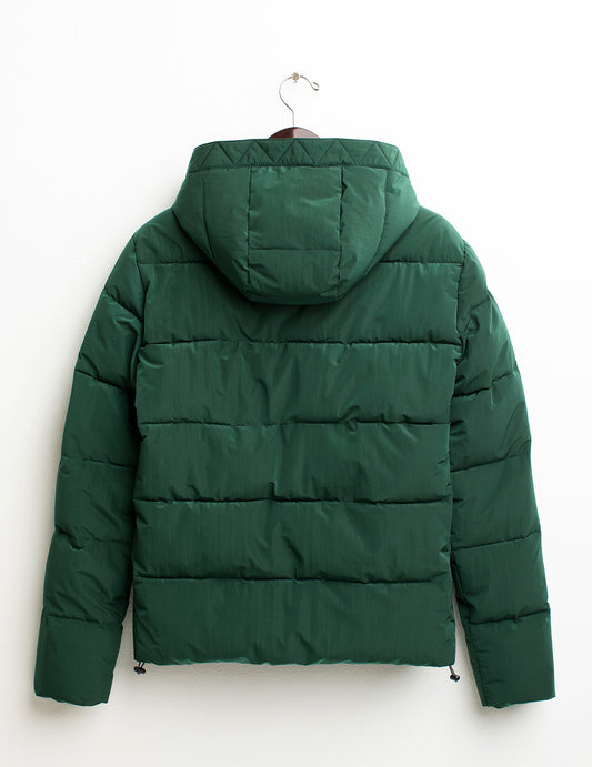 Piumino cangiante con cappuccio - back - 002