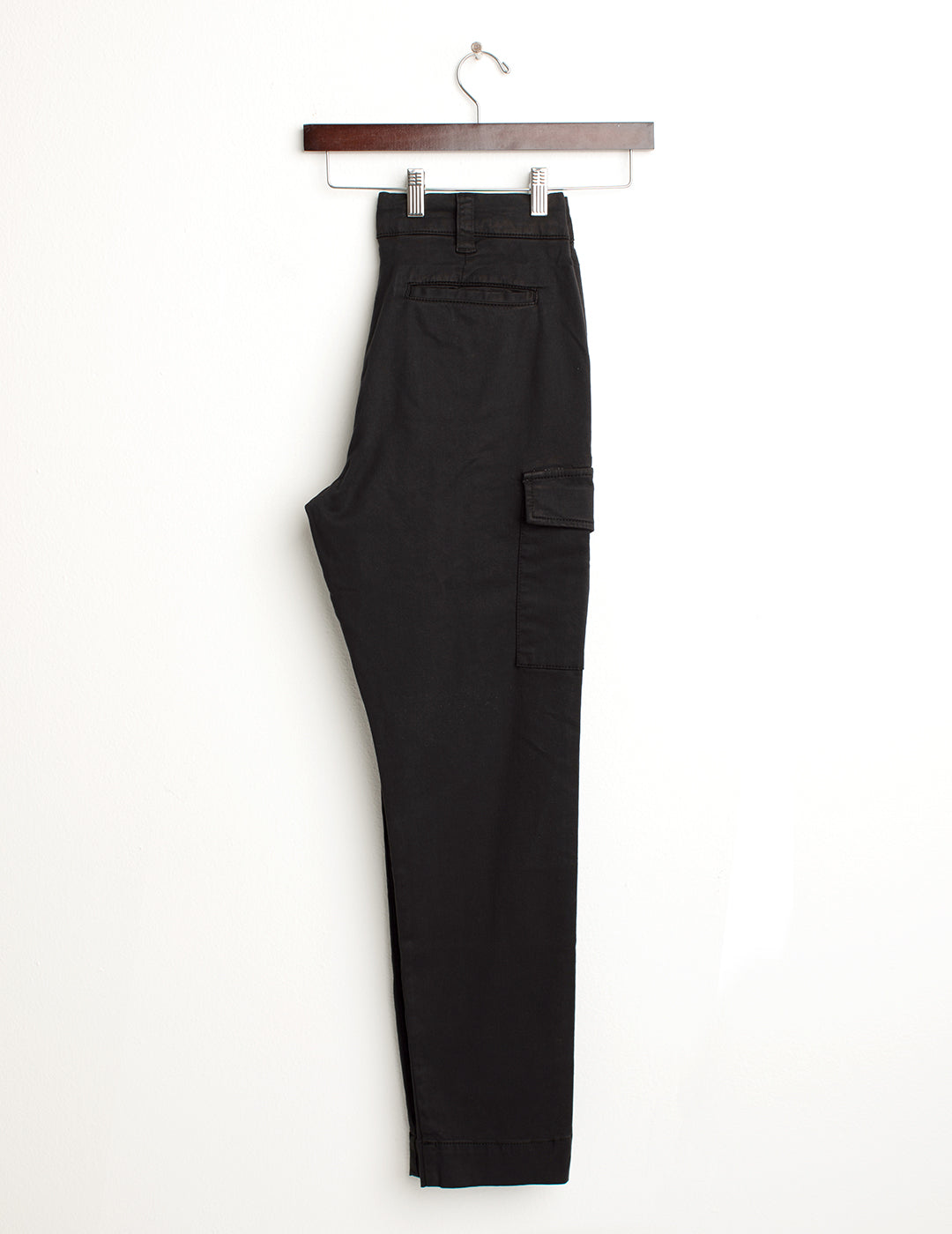 Stretch gabardine pocketed pants woman black fw24w10pu cc-a0951 Stretch gabardine pocketed pants