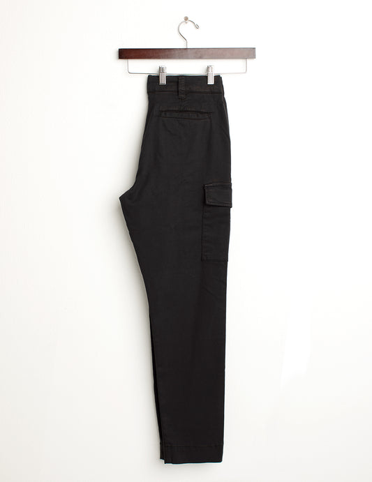 Pantalone in gabardina stretch - back - 002