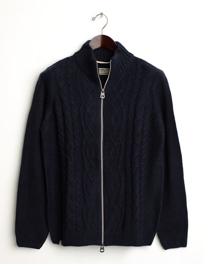Maglia a collo alto con zip