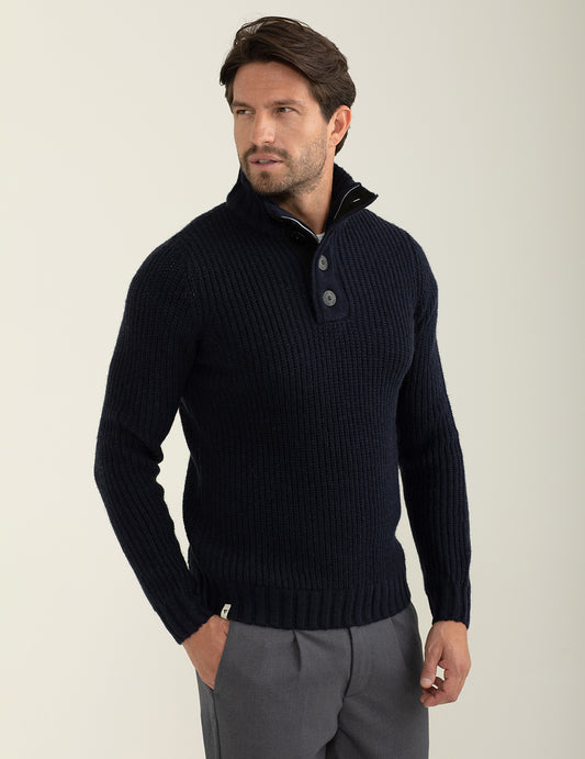 Maglia modello camioner uomo blue fm24w15mm cc-a0601