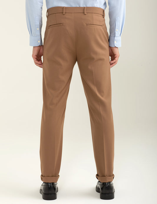 Pantalone in tinta unita modello 
