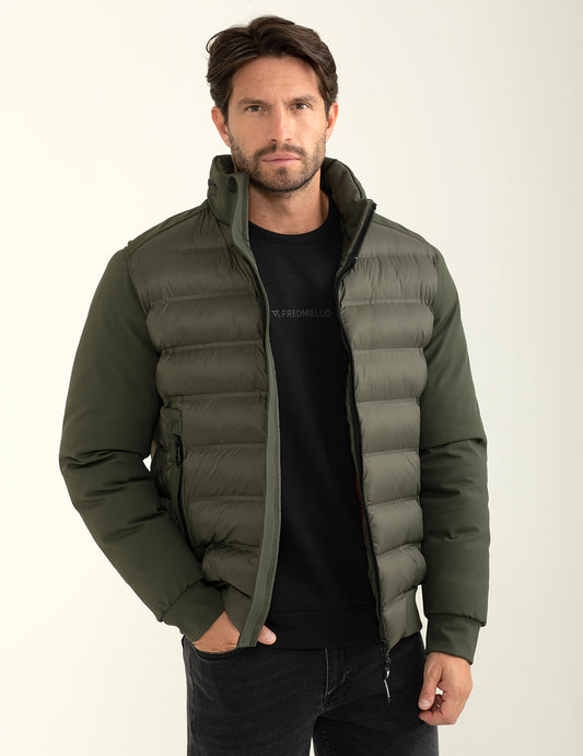 Giubbotto in soft-shell uomo army fm24w05kd cc-a0804