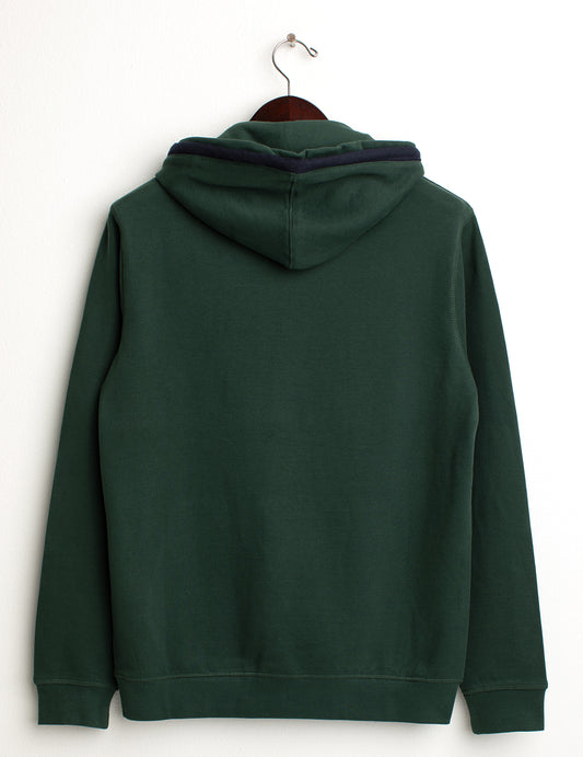 Felpa con cappuccio dallo stile americano - back - 002