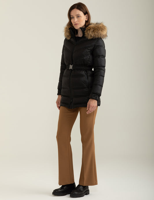 Piumino con cappuccio - back - 002