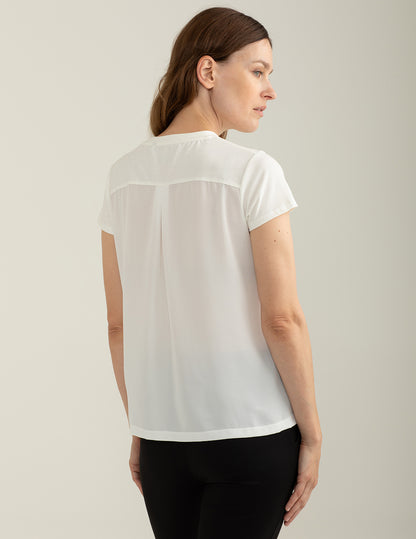 T-shirt a maniche corte girocollo in jersey