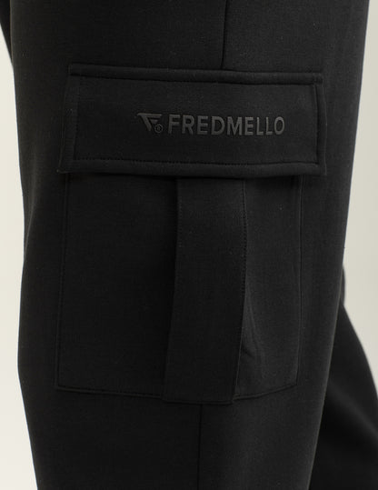Pantalone tasconato in interlock