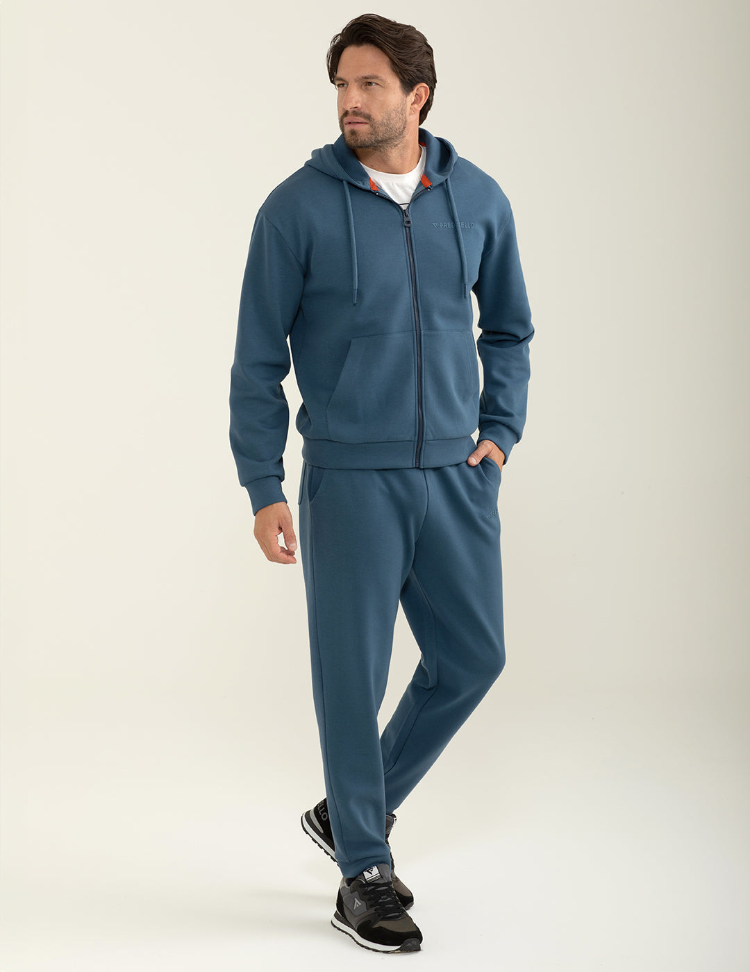Pantalone in interlock uomo avio fm24w05pf cc-a0602 Pantalone in interlock