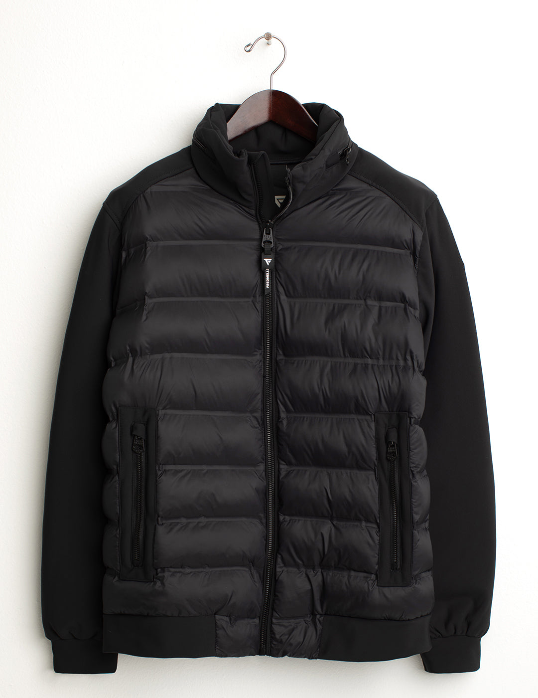 Giubbotto in soft-shell uomo black fm24w05kd cc-a0951 Giubbotto in soft-shell