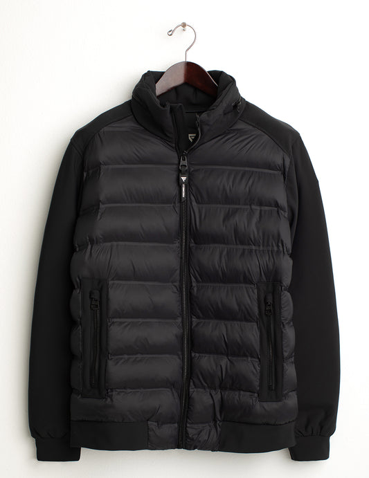 Giubbotto in soft-shell uomo black fm24w05kd cc-a0951