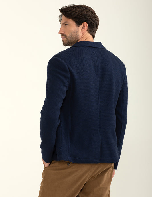 Giacca monopetto decostruita - back - 002