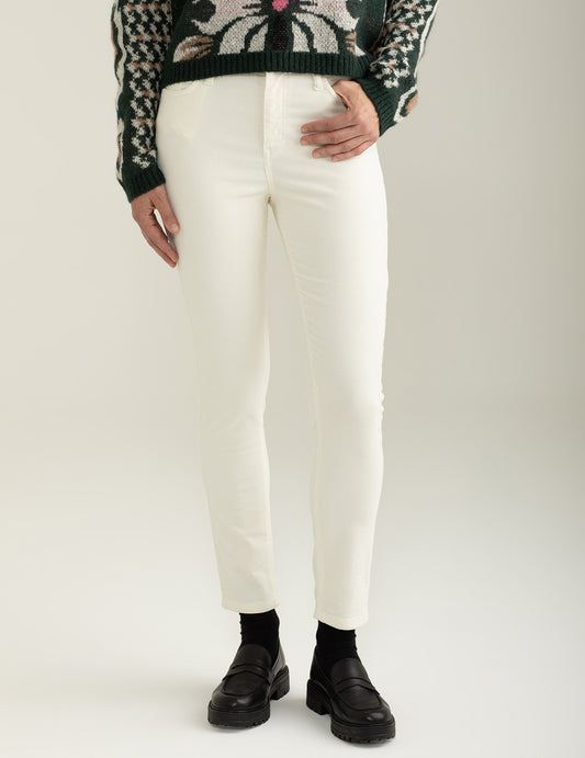 Stretch velvet pants woman off white fw24w14pu cc-a0002 Stretch velvet pants