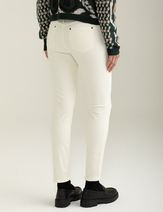 ALT03Stretch velvet pants woman off white fw24w14pu cc-a0002 Stretch velvet pants
