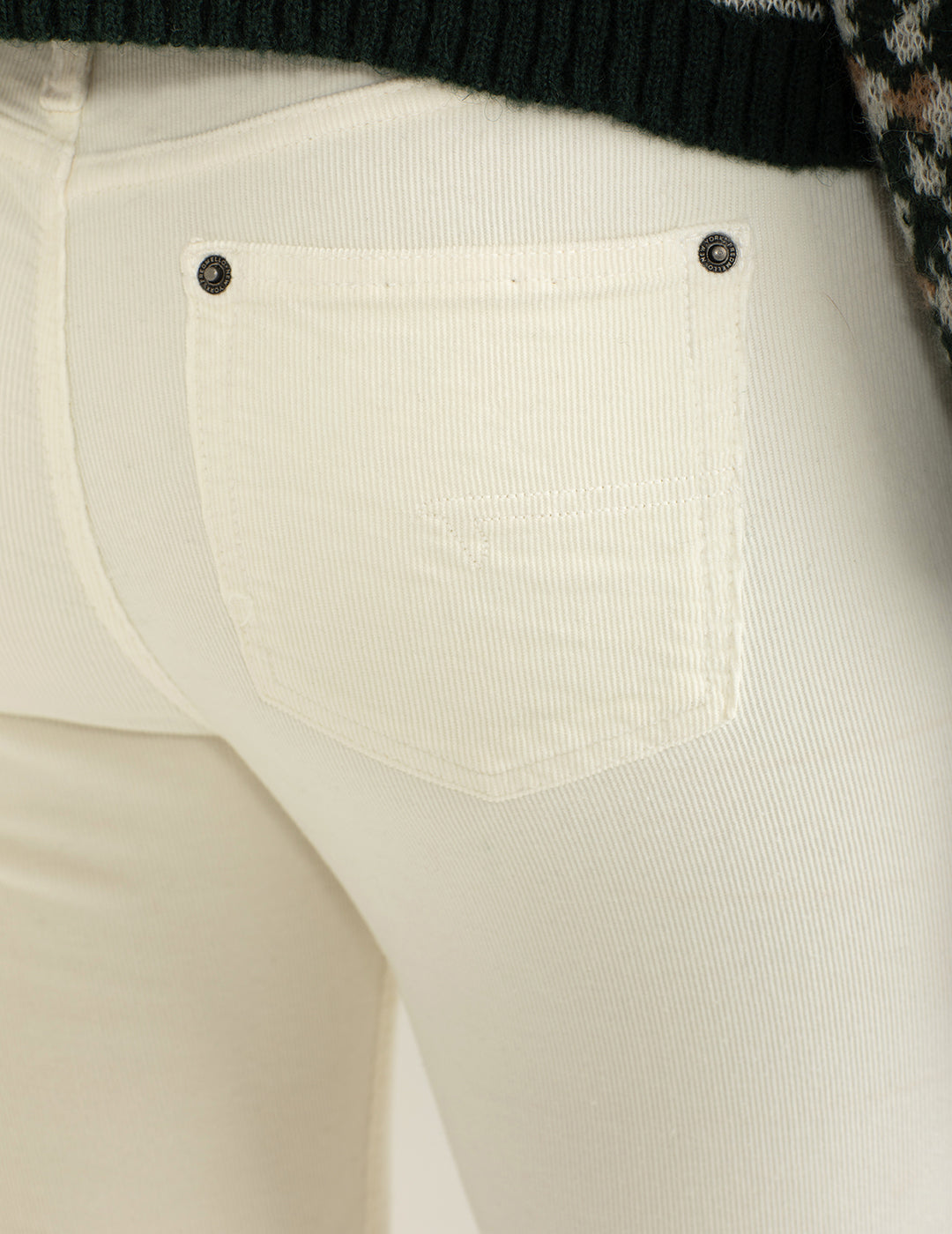 Stretch velvet pants woman off white fw24w14pu cc-a0002 Stretch velvet pants